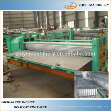 Style Classique Corrugation Steel Tiles Machine de formage à froid Trapezoidal Roofing Sheet Roll Forming Machine